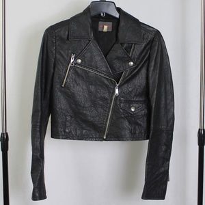 Vintage justSweet Leather Biker Jacket